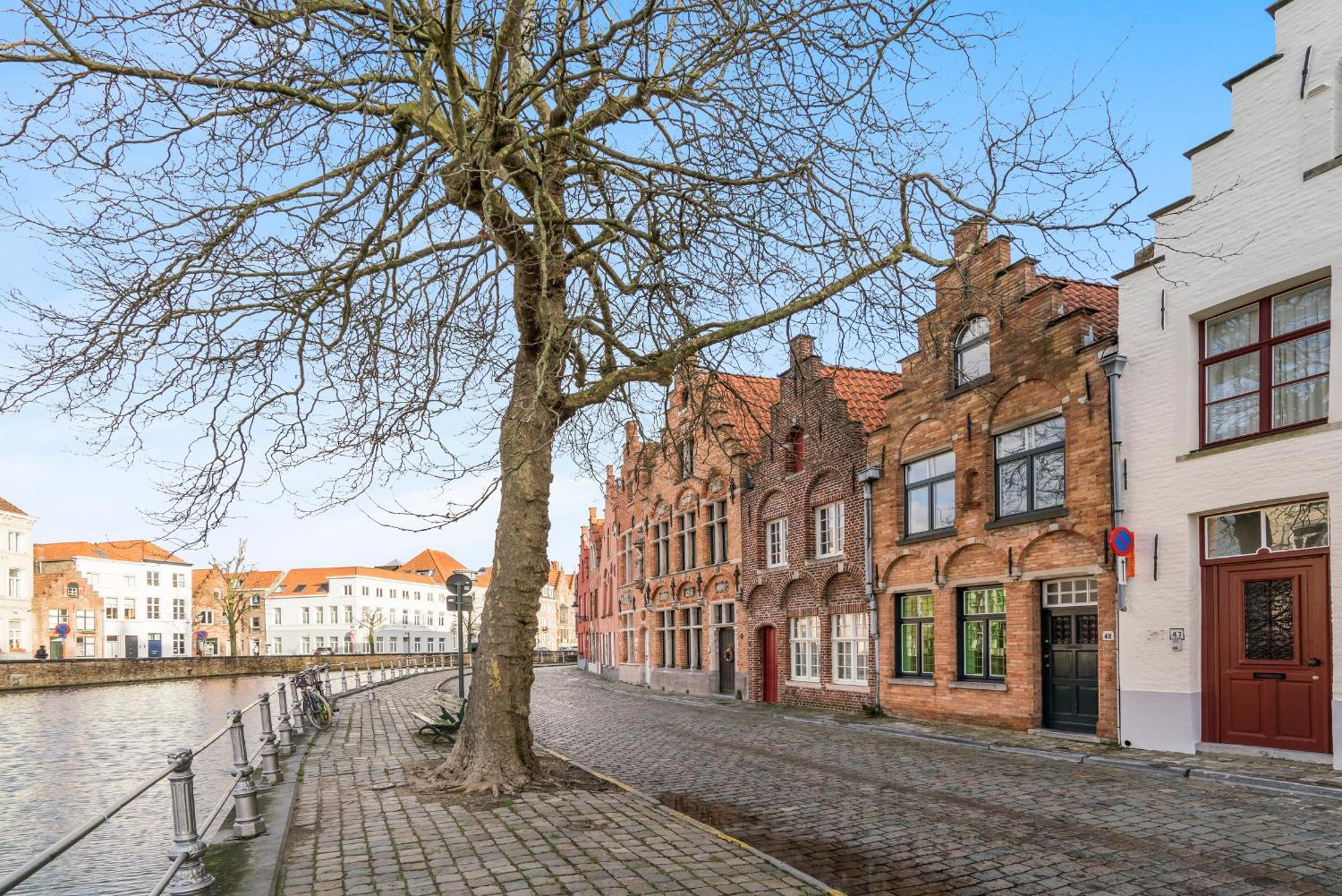 Brugse Charme Huis Met Tuin Aan Het Water 8P Brujas Exterior foto